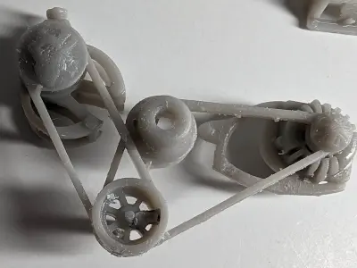 American Motors Corporation Engine and Add-ons 3D print model