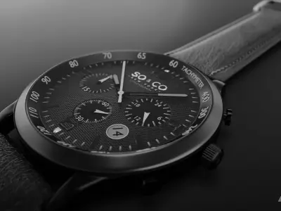 Trambusto hand watch  3D model