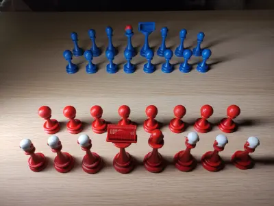 Water polo chess kit 3D print model