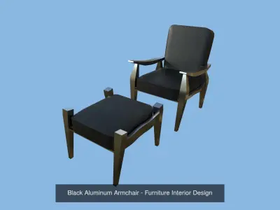 Armchair Collection Asset - Furniture Interior Design 3D Model Pack