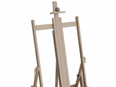 Studio Easel 3D model