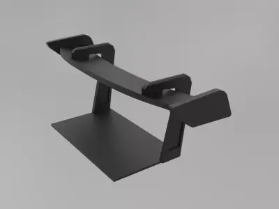 mini Spoiler swan neck 3D print model
