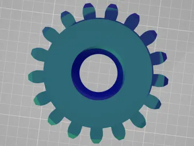 Windshield wiper gear Mercedes 3D print model