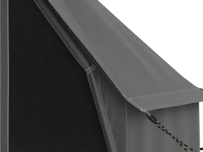 Regatta Canvas Bell Tent 3D model