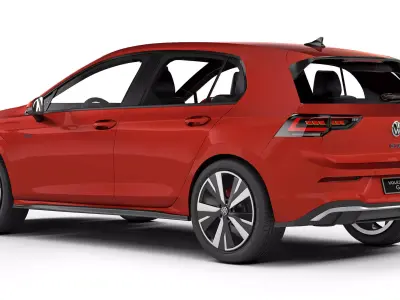 Volkswagen Golf GTE 2024 3D model