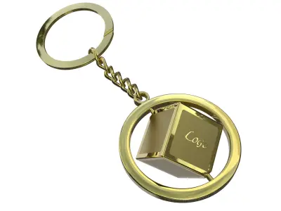Key Ring 3D model