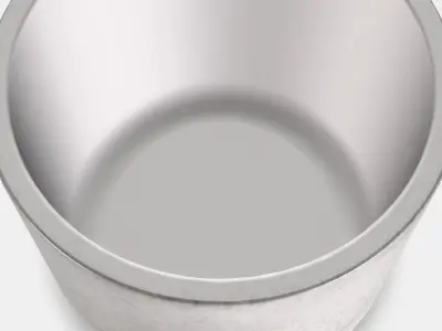 BUSKKAPRIFOL Plant pot Low-poly 3D model