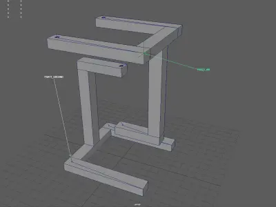 Tensegrity  Anti-Gravity Structure 3D print model