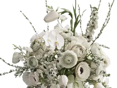 Flower In Vase 82 3D model