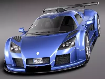 Gumpert Apollo 3D model