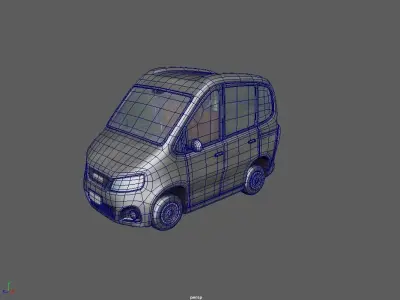 TOON  Car 01 3D model