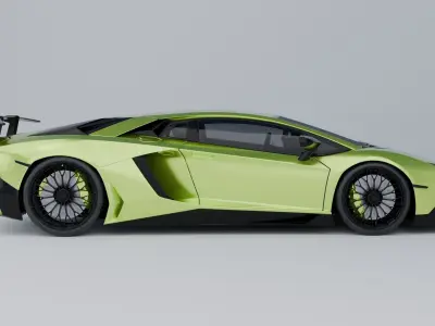 Italian Car 3D model