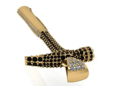 Hammer Pave Pendant 2025 3D print model