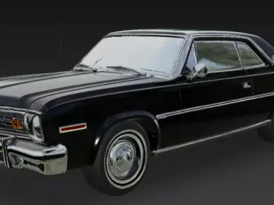 AMC Ambassador 3D Printable Model 3D print model