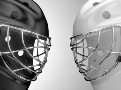 Goalie mask Free 3D model