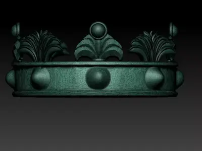 crown Free 3D model buy
