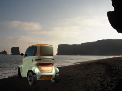 RK CheranCity Concept Free 3D model