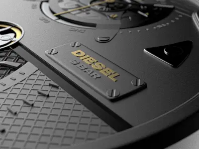 Diesel DZ Watch 3D model