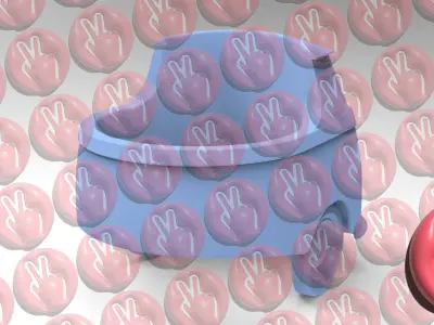 Bague Car Matte for 3d printing 3D model