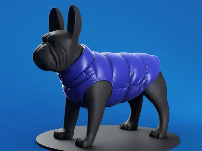 Mondog pet outfitters poldo dog couture 3D model