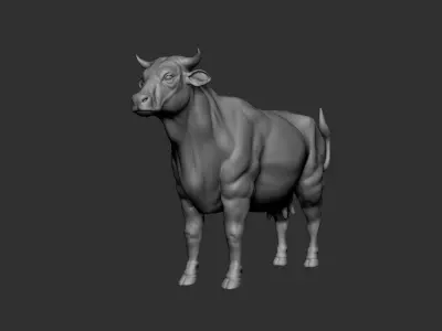 The Cow 3D model