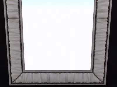 Bruno Zampa Avantgarde Mirror Low-poly 3D model