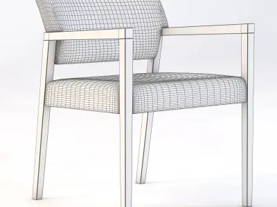 Camille Chair by Gunlocke 3D model