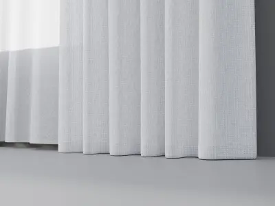 Curtains 03 collection 1 3D model