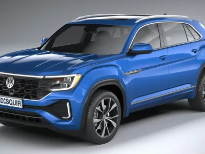 Volkswagen Atlas Cross Sport 2024 3D model