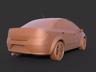 Fiat Linea 3D print model