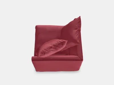 GRONLID Cover for corner section 3 Low-poly 3D model