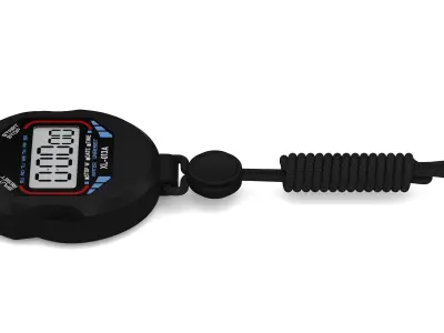 Athletics Stopwatch 3D model