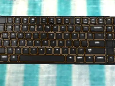 keyboard 01 Free 3D model