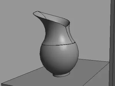 3D vase for decoration for free  Free 3D model