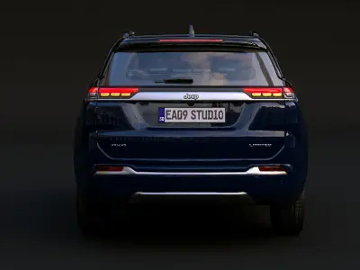 Jeep Commander 2022 3D model