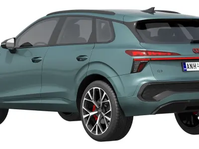 Audi Q3 2026 3D model