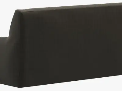 RH Teen Berlin Lounge Canvas Sofa 3D model