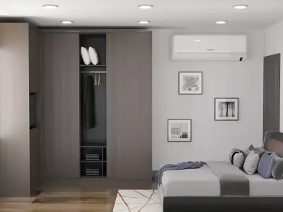 Master bedroom 3D model purchase