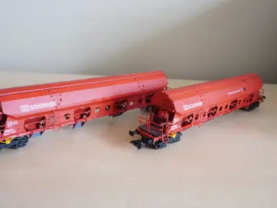 Pre supported Tads 960 self unloading freight car 3D print model