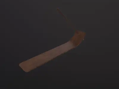 Incense Burner 3D Model Low-poly 3D model
