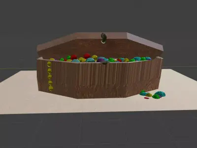 treasure chest 3D model