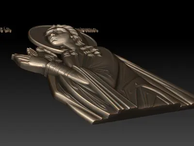 Saint Monica 3D print model