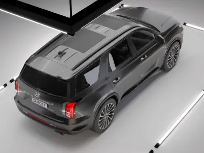 Hyundai Palisade 2024 3D model 3D model