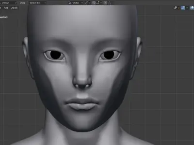 full man muscles  3D model