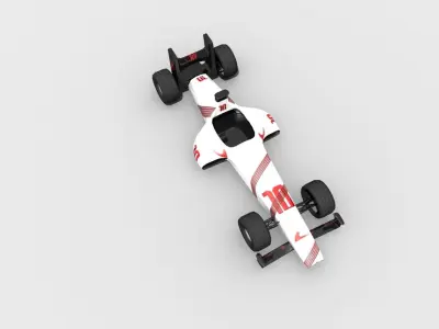 Formula Car 3D model