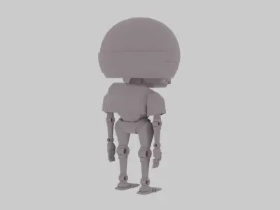 Robot 3D model 3