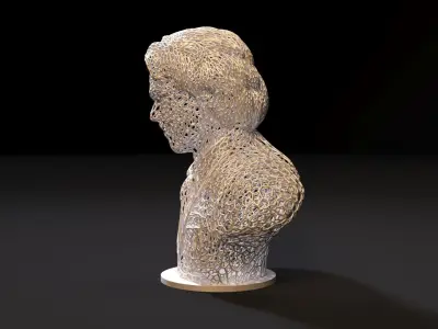 Joker bust 3D print model