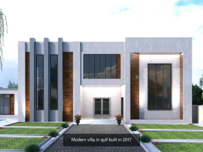 11 Architectural Exterior-Interior Scenes 3D Model Pack