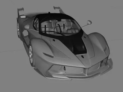 Ferrari FXXK 3D model
