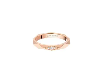 BOUCHERON - FACETED RING - WITH DIAMOND FACE 3D print model